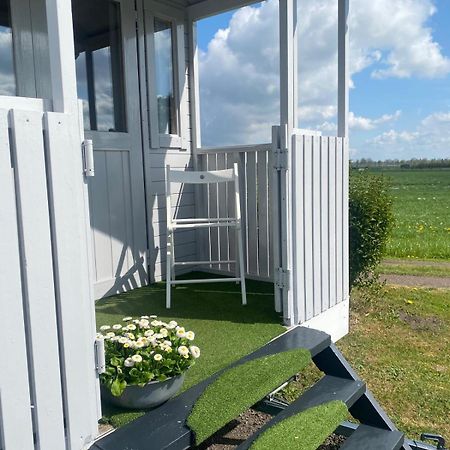 לינה וארוחת בוקר Nieuwleusen Pipowagen Op Camperplaats Vechtdal מראה חיצוני תמונה